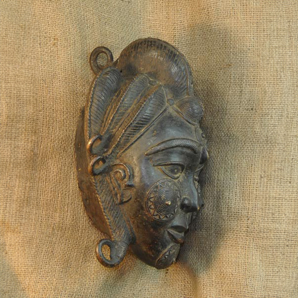 African Dan Mask 46 Right Side