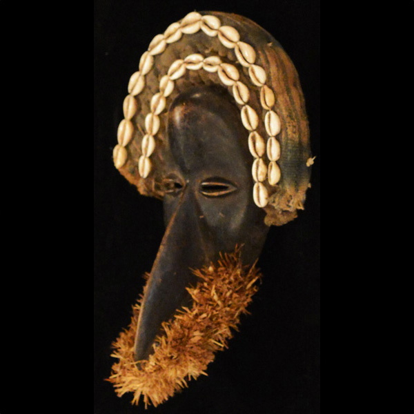 African Dan Mask 3 Left Angle