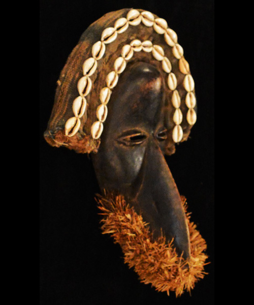 African Dan Mask 3 Right Angle