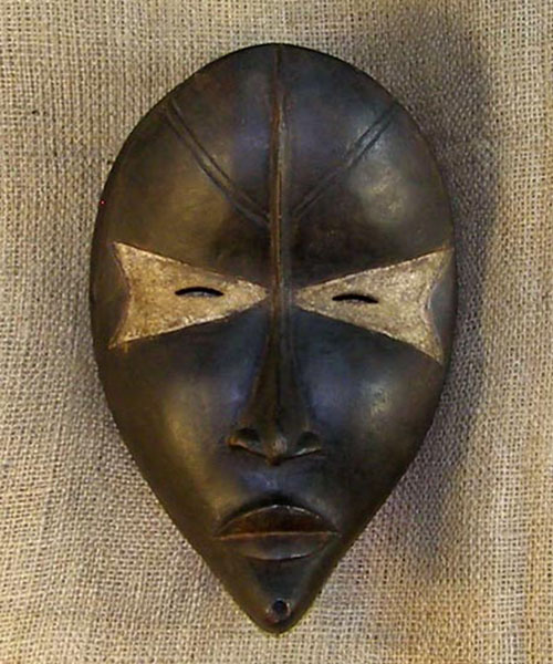 African Dan Mask 32 front
