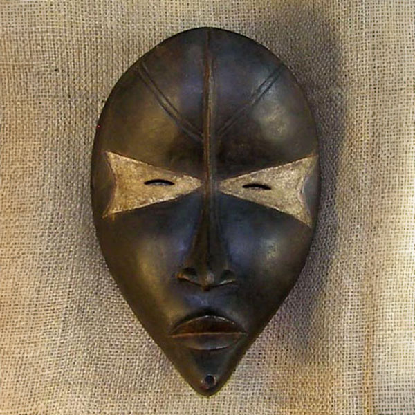 African Dan Mask 32 front
