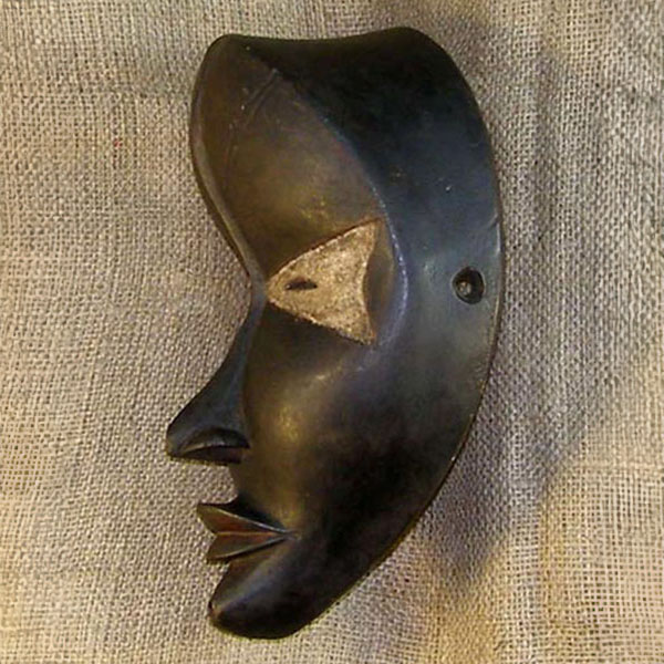 African Dan Mask 32 Left