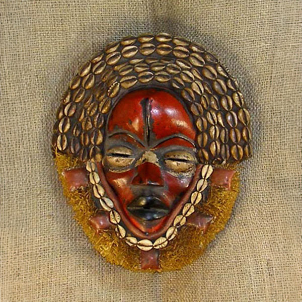 African Dan Mask 33 front