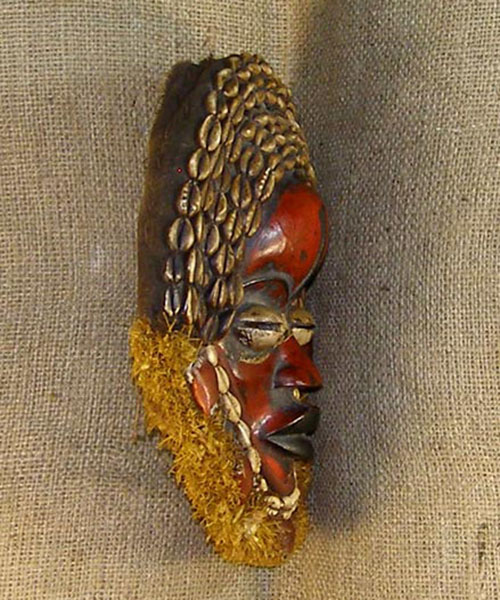 African Dan Mask 33 Right Side