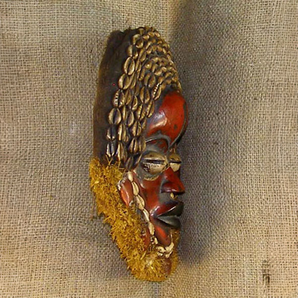 African Dan Mask 33 Right Side