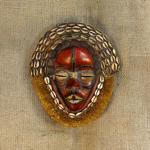 African Dan Mask 34 front