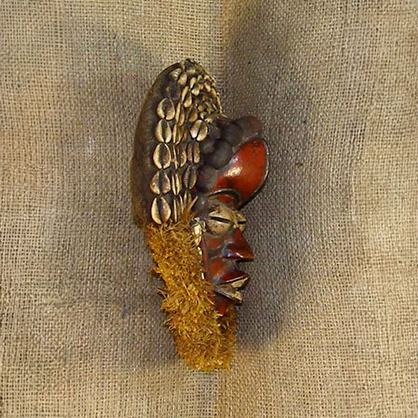 African Dan Mask 34 Right Side