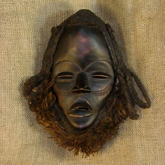 African Dan Mask 36 front