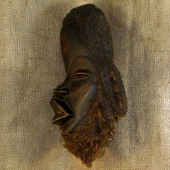 African Dan Mask 36 Left