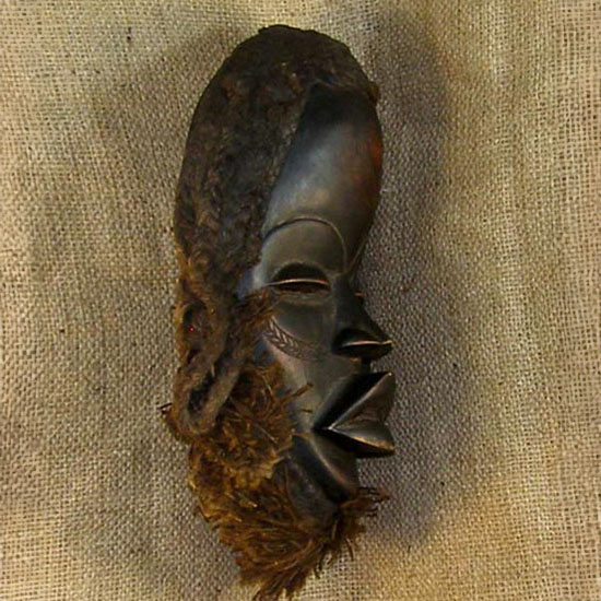 African Dan Mask 36 Right Side