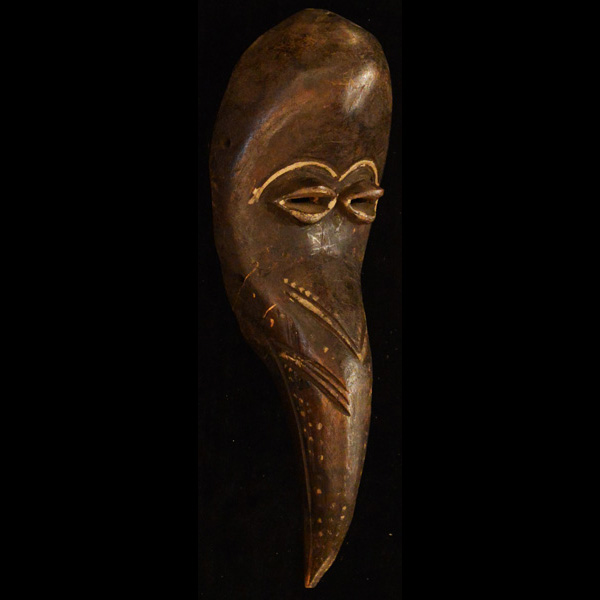 African Dan Mask 42 Right Angle