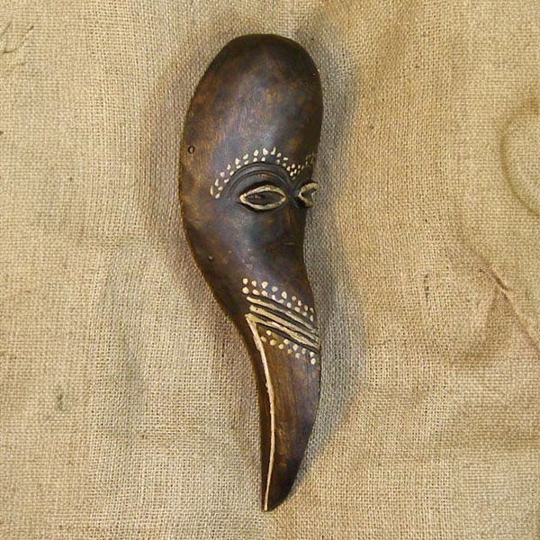 African Dan Mask 43 Right Side