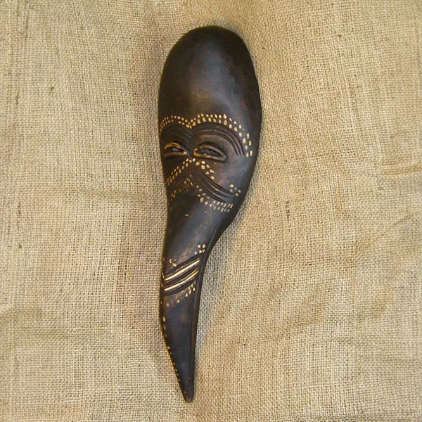 African Dan Mask 44 Left Angle