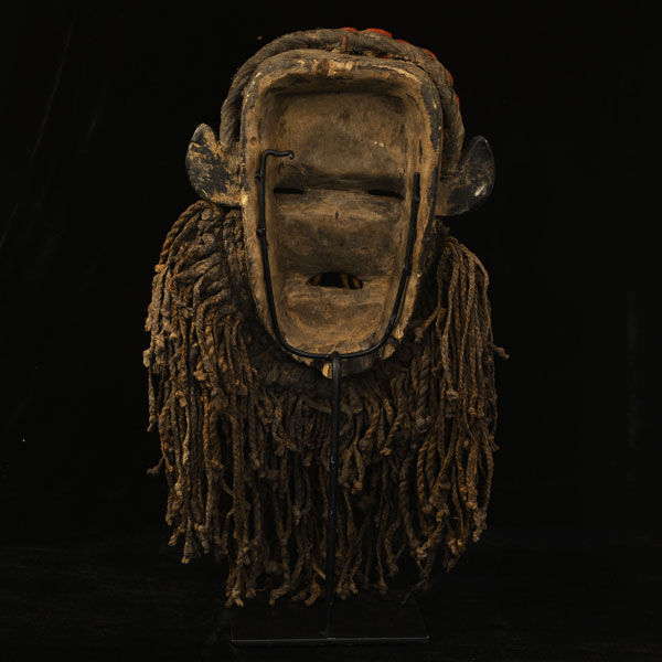 Dan Mask on display stand 74