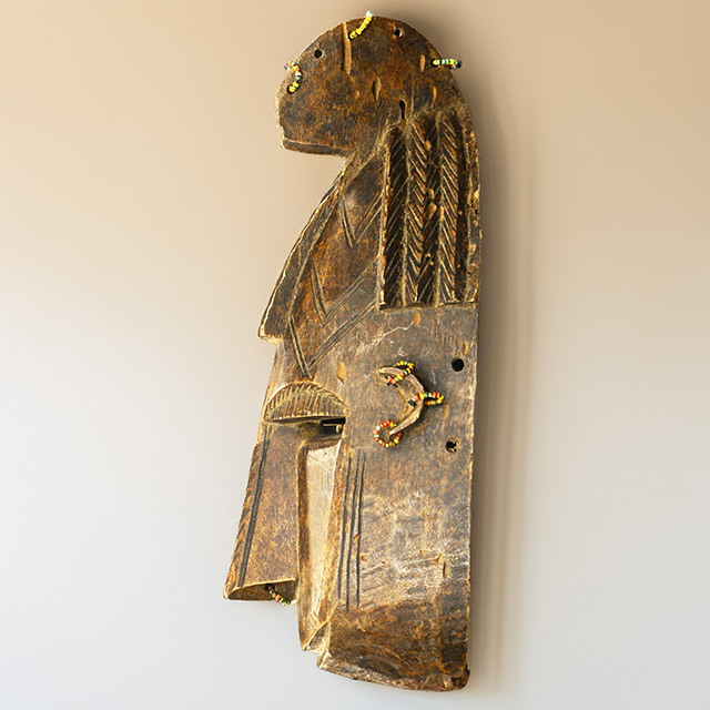 African Dogon Mask 24 left side