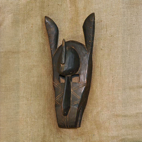 Dogon Rabbit Mask 29 Left Angle