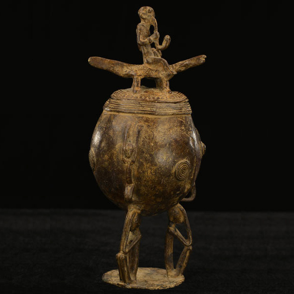 African Dogon Bronze 86 Right Side