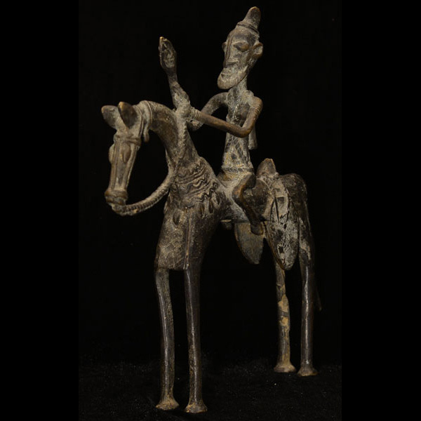 Dogon Bronze Warrior 82 Left Angle