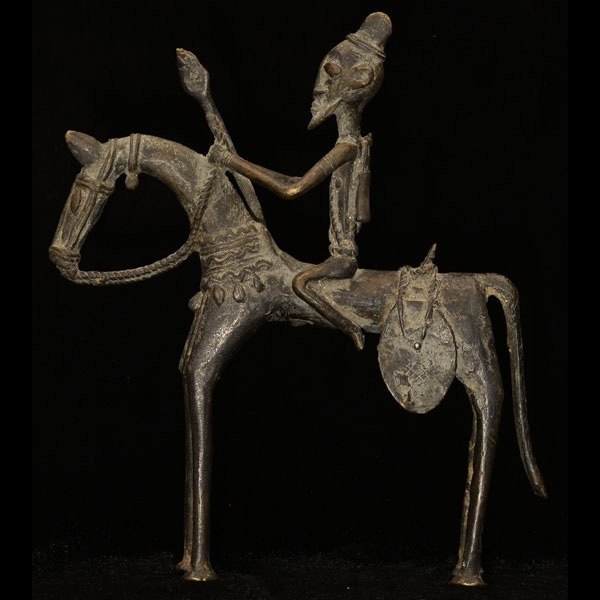 Dogon Bronze Warrior 82 Left