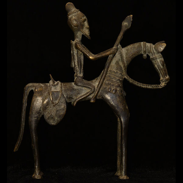 Dogon Bronze Warrior 82 Right Side