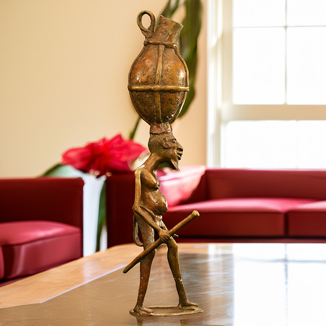 African Dogon Bronze 84 Right Side