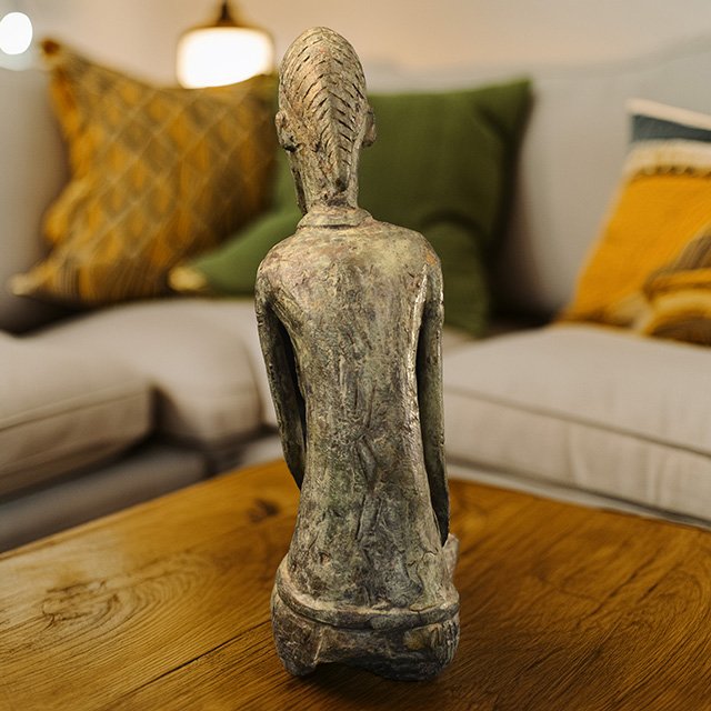 African Dogon Bronze Woman 103