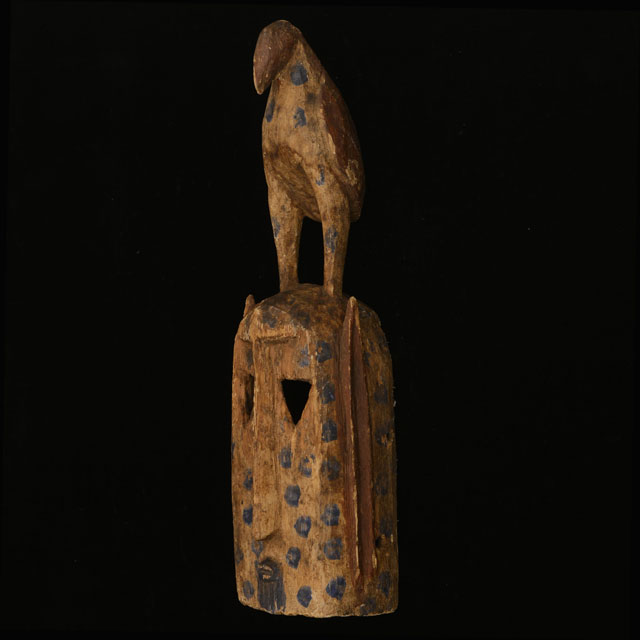 African Dogon bird mask 74 Left Angle