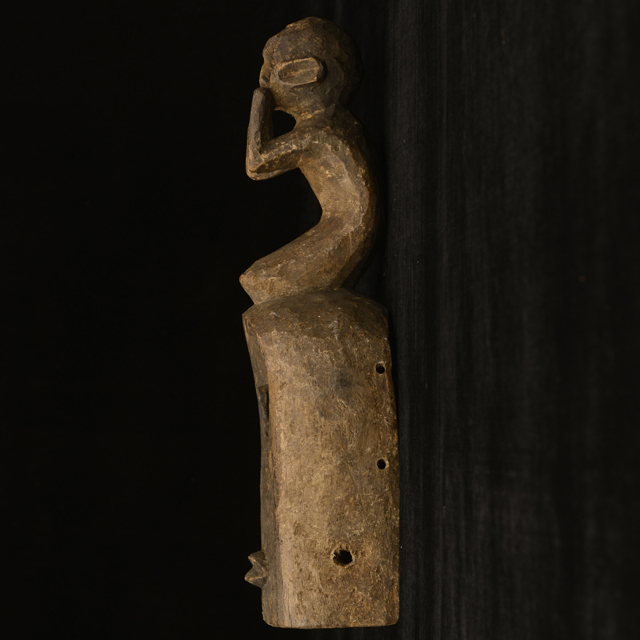 African Dogon monkey mask left side