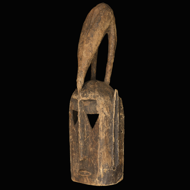 African Dogon bird mask 97 Left Angle
