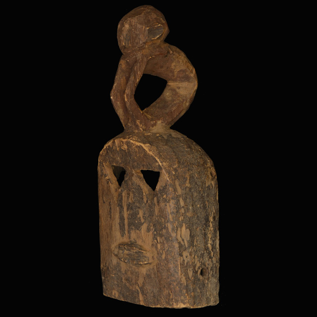 African Dogon Mask 60 Left Angle