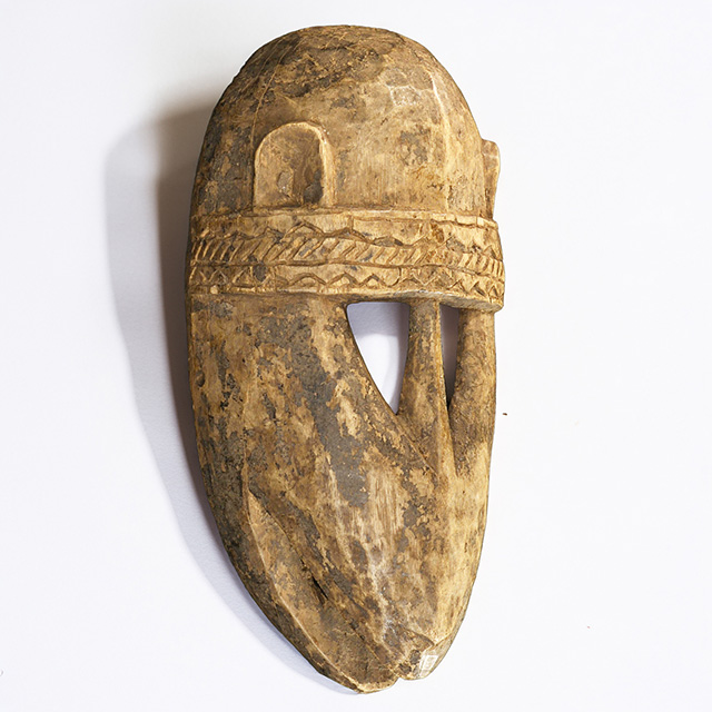 African Dogon lion mask