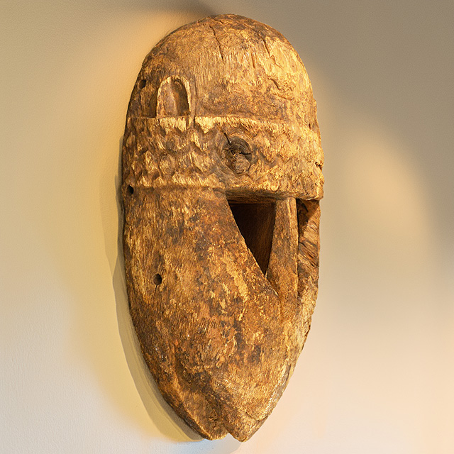 African Dogon lion mask