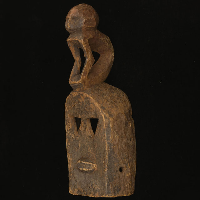 African Dogon monkey mask 96 Left Angle