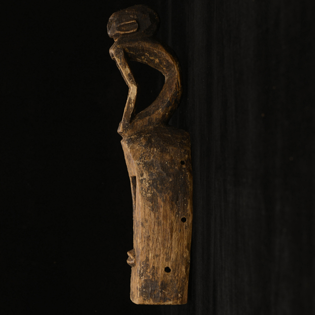 African Dogon monkey mask 98 left side