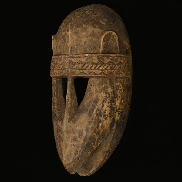 African Dogon lion mask Left Angle
