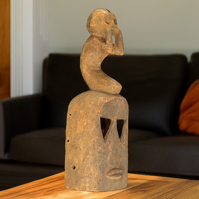 African Dogon monkey mask