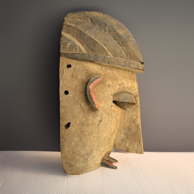 Dogon Mask 113 Right Side - Click to zoom. African Dogon Mask 113 Right Side