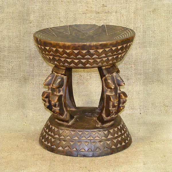 Dogon Stool 4 front