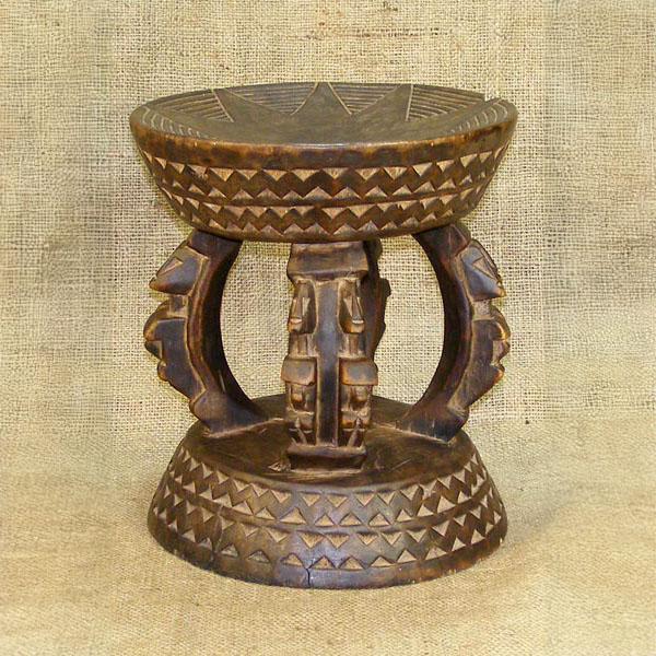 Dogon Stool 4 Left Angle