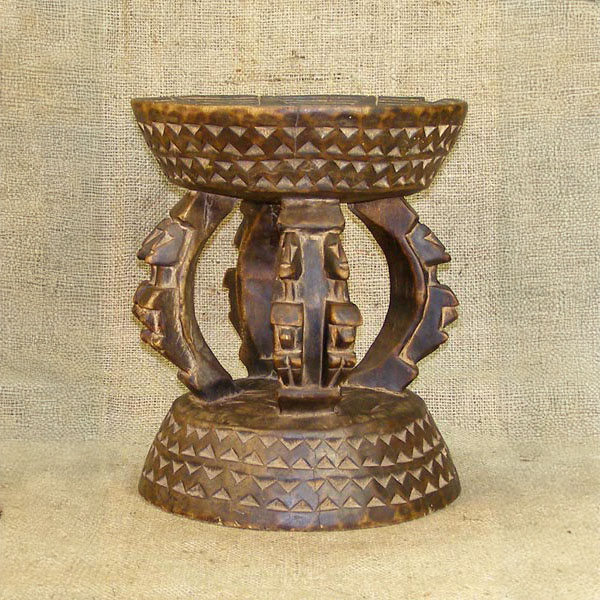 Dogon Stool 5 Left Angle