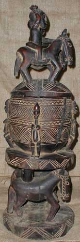 Dogon Pot with Lid front