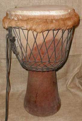 Bambara Djembe Drum front