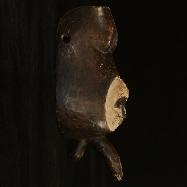 African Fang fertility body mask 46 Right Side