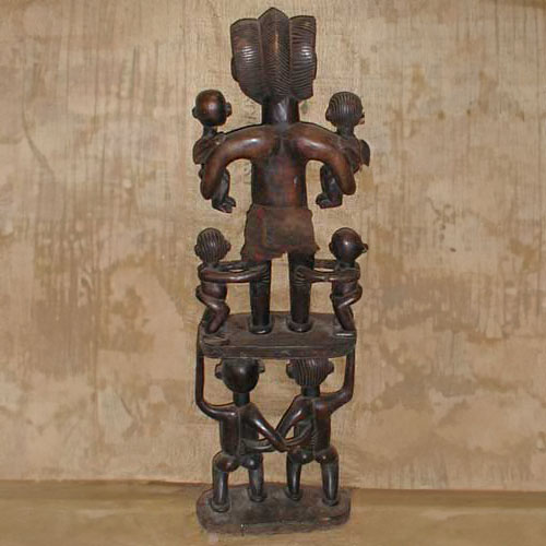 Fang Statue 2 Left