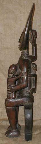 Fante Statue Large Left Angle
