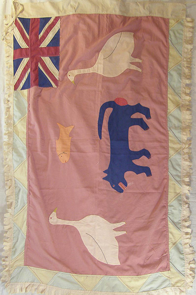 Fante Asafo Flag 12 Left Angle