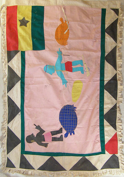 Fante Asafo Flag 13 Left Angle