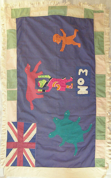 Fante Asafo Flag 14 Left Angle