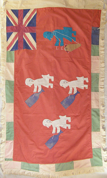 Fante Asafo Flag 15 Left Angle