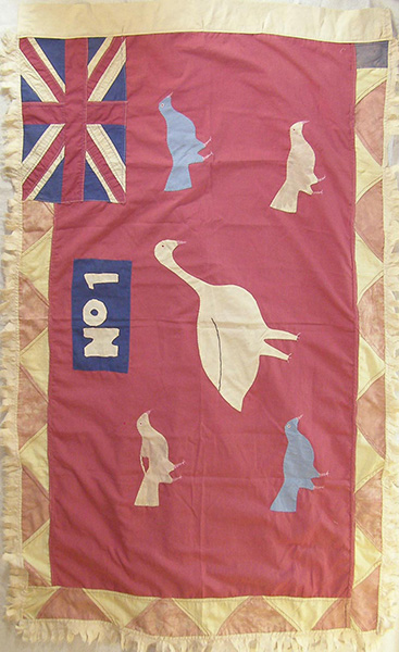 Fante Asafo Flag 16 Left Angle
